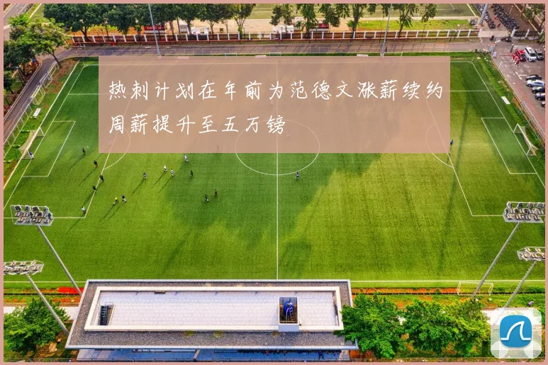 热刺计划在年前为范德文涨薪续约周薪提升至五万镑